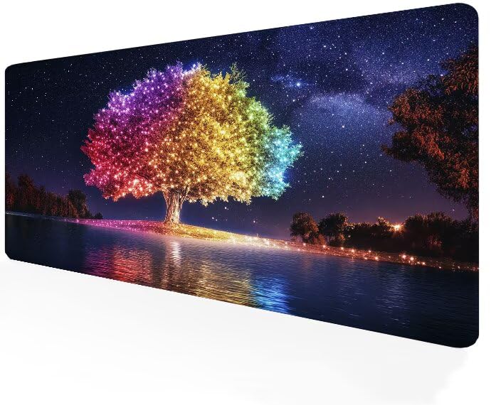 Tapis de souris grand format pour éviter les glissements et protéger votre bureau