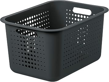 SmartStore - Basket Recycled Storage Box 20-13 Litres - White