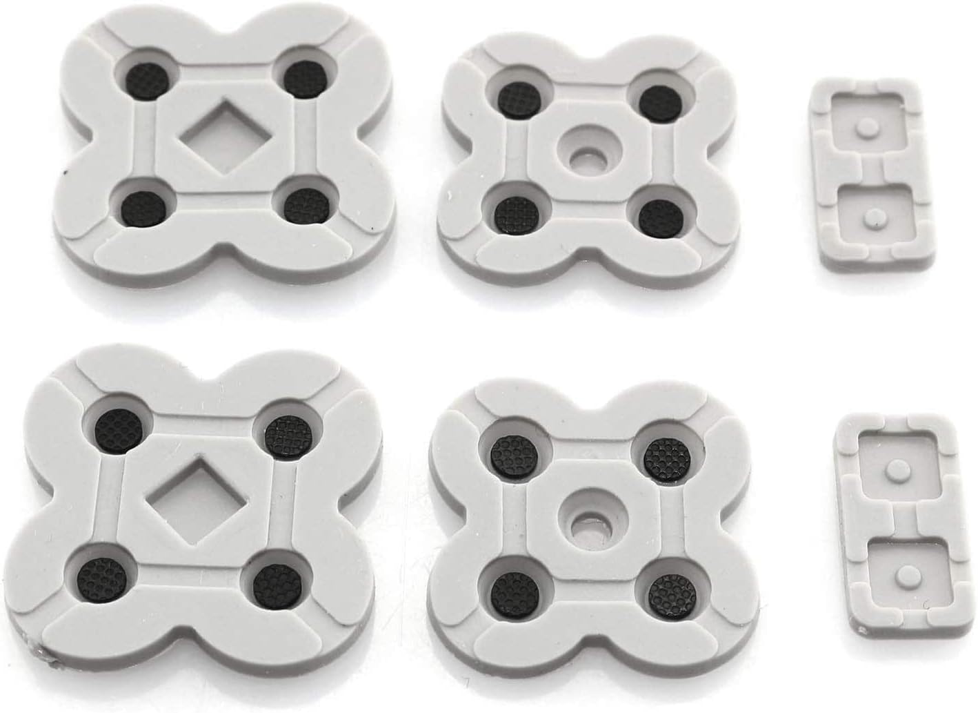 2 Set Silicone Conductive Rubber Button Pad Dpad for DS Lite NDSL