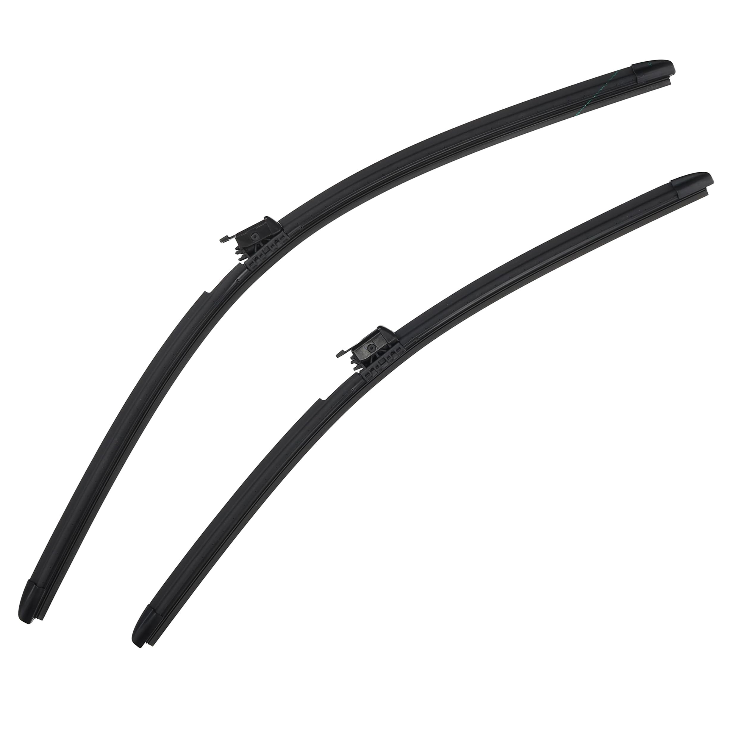 EPWBSP02 Wycieraczki ze Spryskiwaczami 650/550 mm dla Mercedes SL R231 | Naturalna guma, Bez podgrzewania, Dedykowane mocowanie, Volvo S60/V60 II, Płaskie, bezszkieletowe