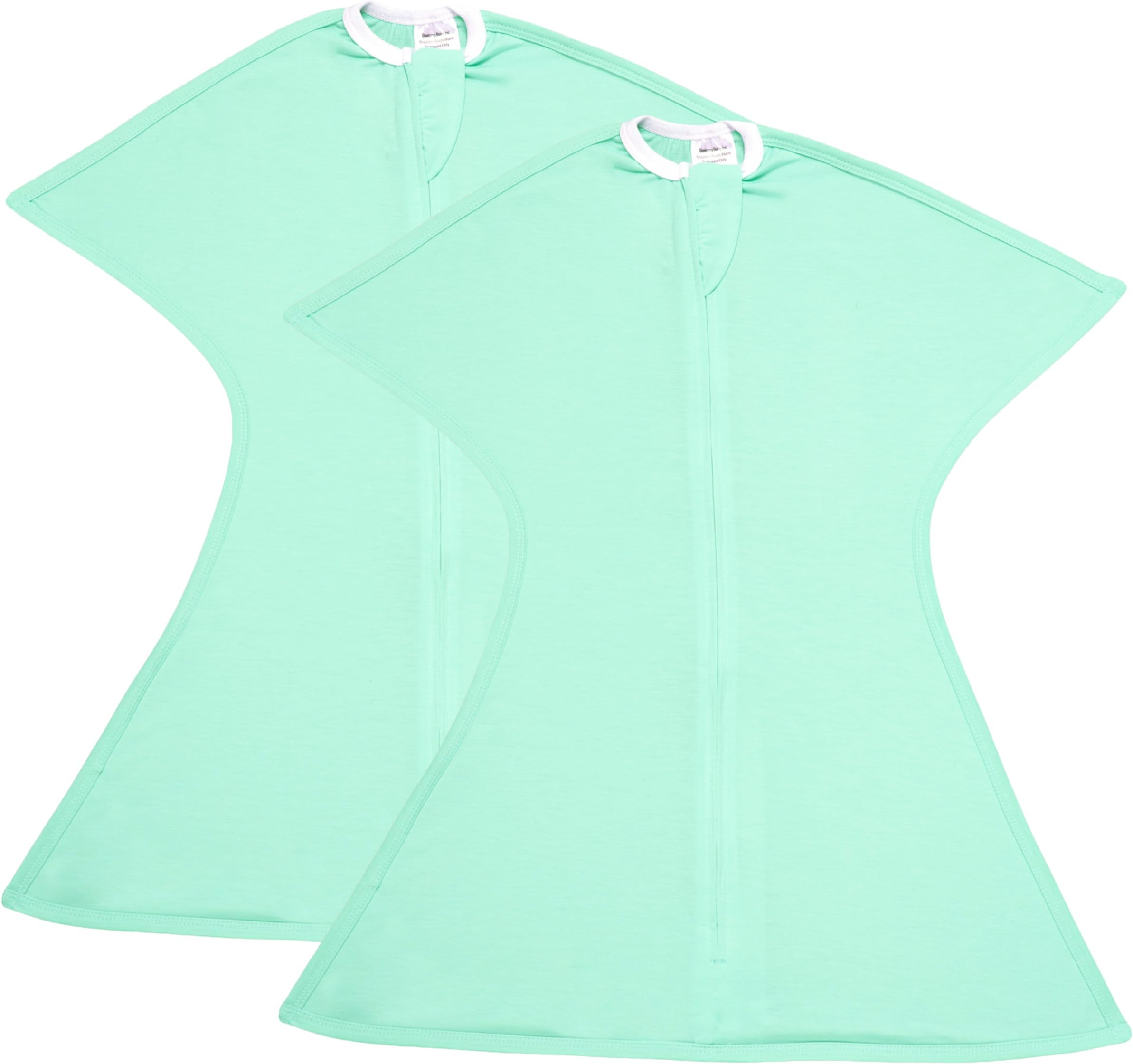 Bundle of 2 - Classic Mint Swaddle Transition Zipadee-Zip - Medium 6-12 Months (18-26 lbs, 29-33 inches)