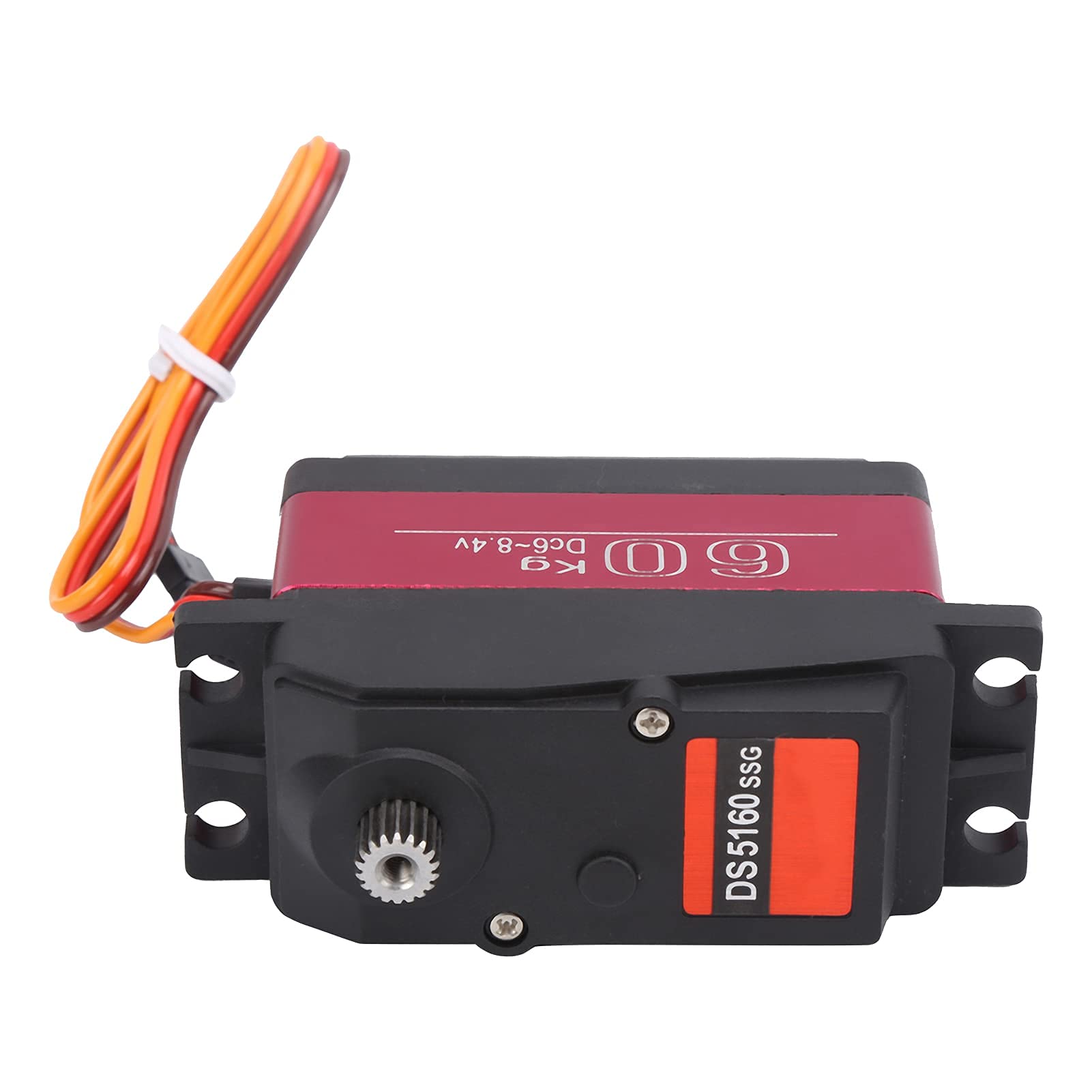 60KG Cyfrowe Serwomechanizmy ze Stali Nierdzewnej o Wysokim Momencie Obrotowym i Dużej Prędkości dla 1/8 1/10 1/12 RC Car Ship Robot