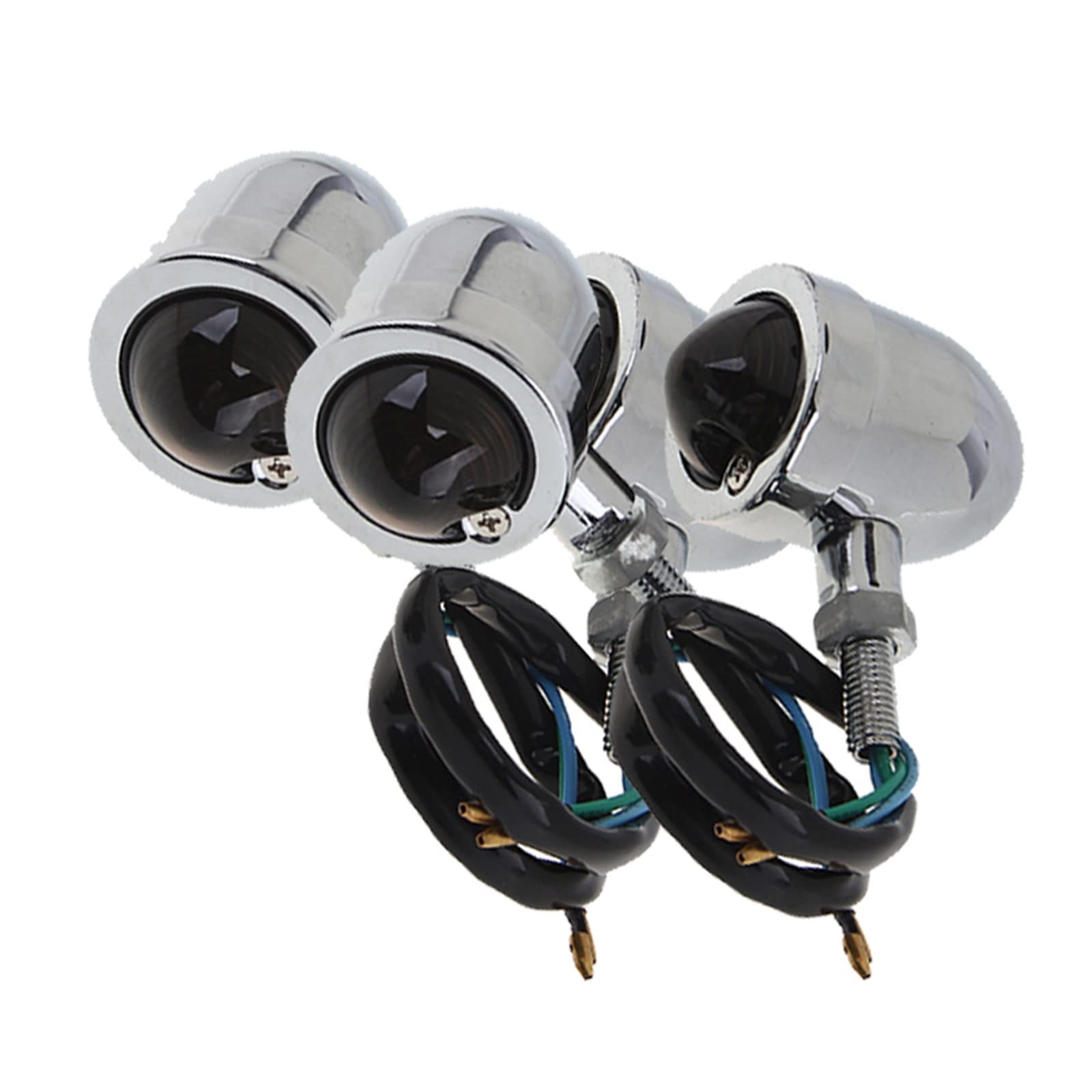 Clignotants moto ambre pour remplacer des feux défectueux 4 pcs