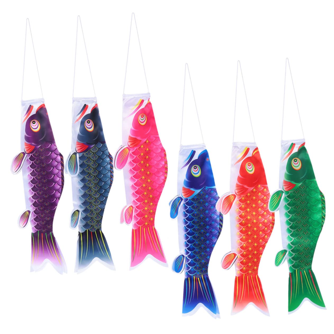 Drapeaux de poisson Koi pour animer un jardin vide ou relooker une devanture de restaurant