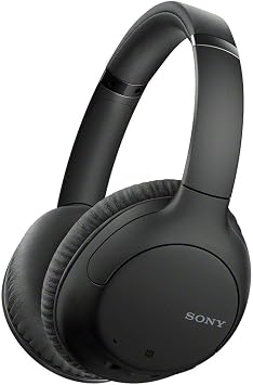 Sony WH-CH710N Wireless Noise Cancelling Headphones, Bluetooth Compatible, Up to 35 Hours of Continuous Playback, Microphone Included, 2020 Model, Black WH-CH710N B