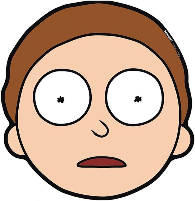 Rick and Morty - Morty Head - Mouse Pad Official Merchandise