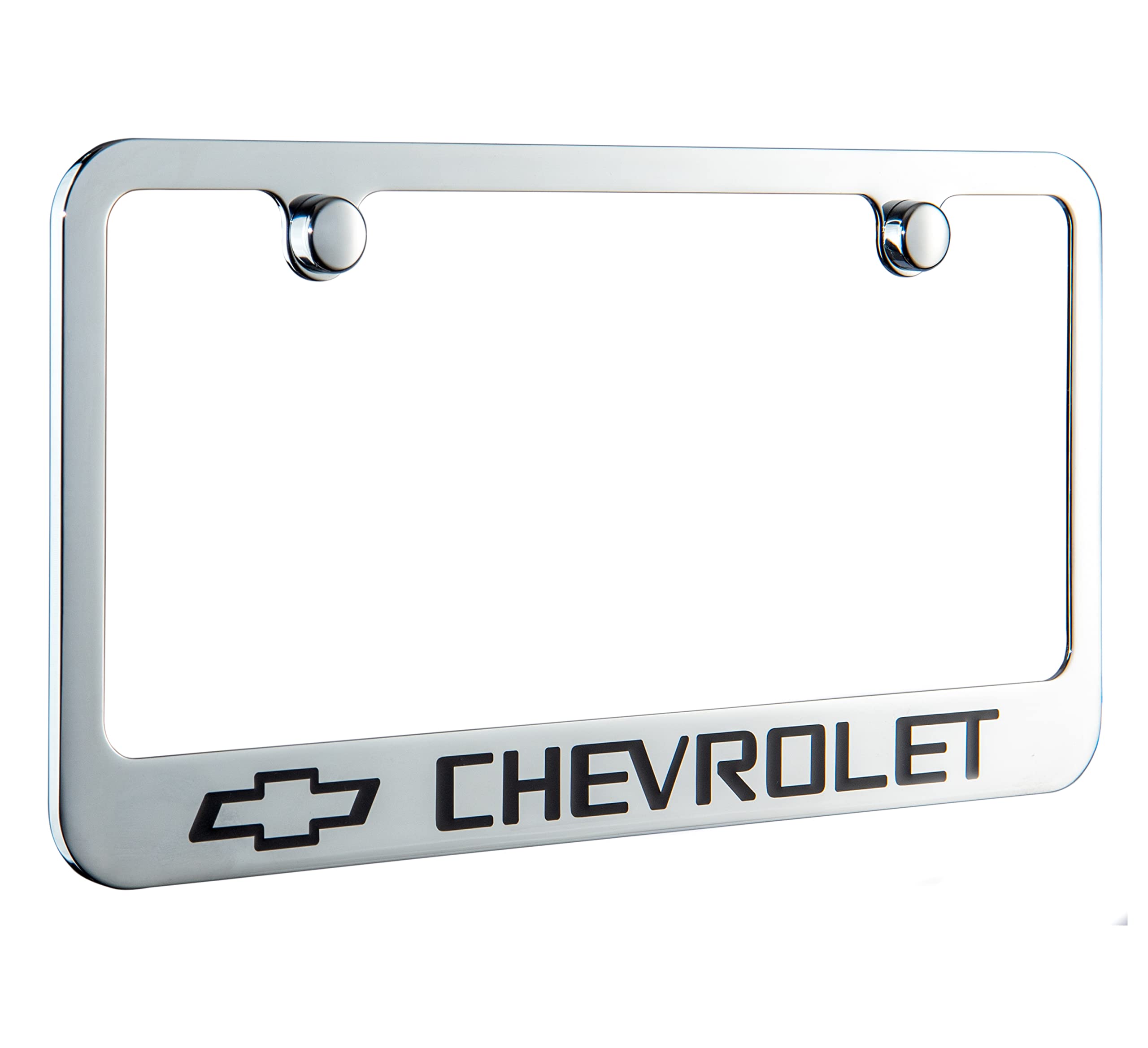 Chevrolet Chromed License Frame, Officially Licensed.