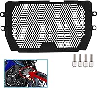 Vista 4 de Cubierta protectora de radiador de motocicleta, protector de rejilla de radiador, protector de parrilla de acero inoxidable, accesorios