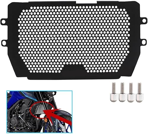 Miniatura 4 de Cubierta protectora de radiador de motocicleta, protector de rejilla de radiador, protector de parrilla de acero inoxidable, accesorios de