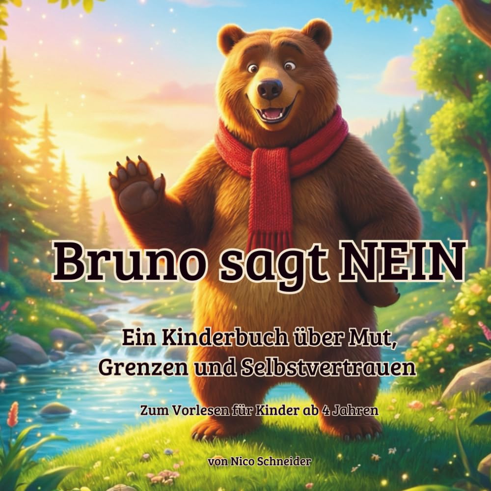 Bruno sagt NEIN: Ein Kinderbuch über Mut, Grenzen und Selbstvertrauen - Zum Vorlesen für Kinder ab 4 Jahren