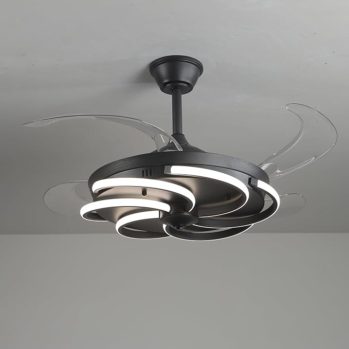 Ventilador de Techo 42" Con Luz LED y Control Remoto 6 Veloc miniatura 5