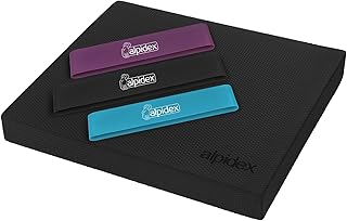 ALPIDEX Balance Pad Balance Mat Bands Fitness Cushion Balance Foam Pilates Yoga Gym