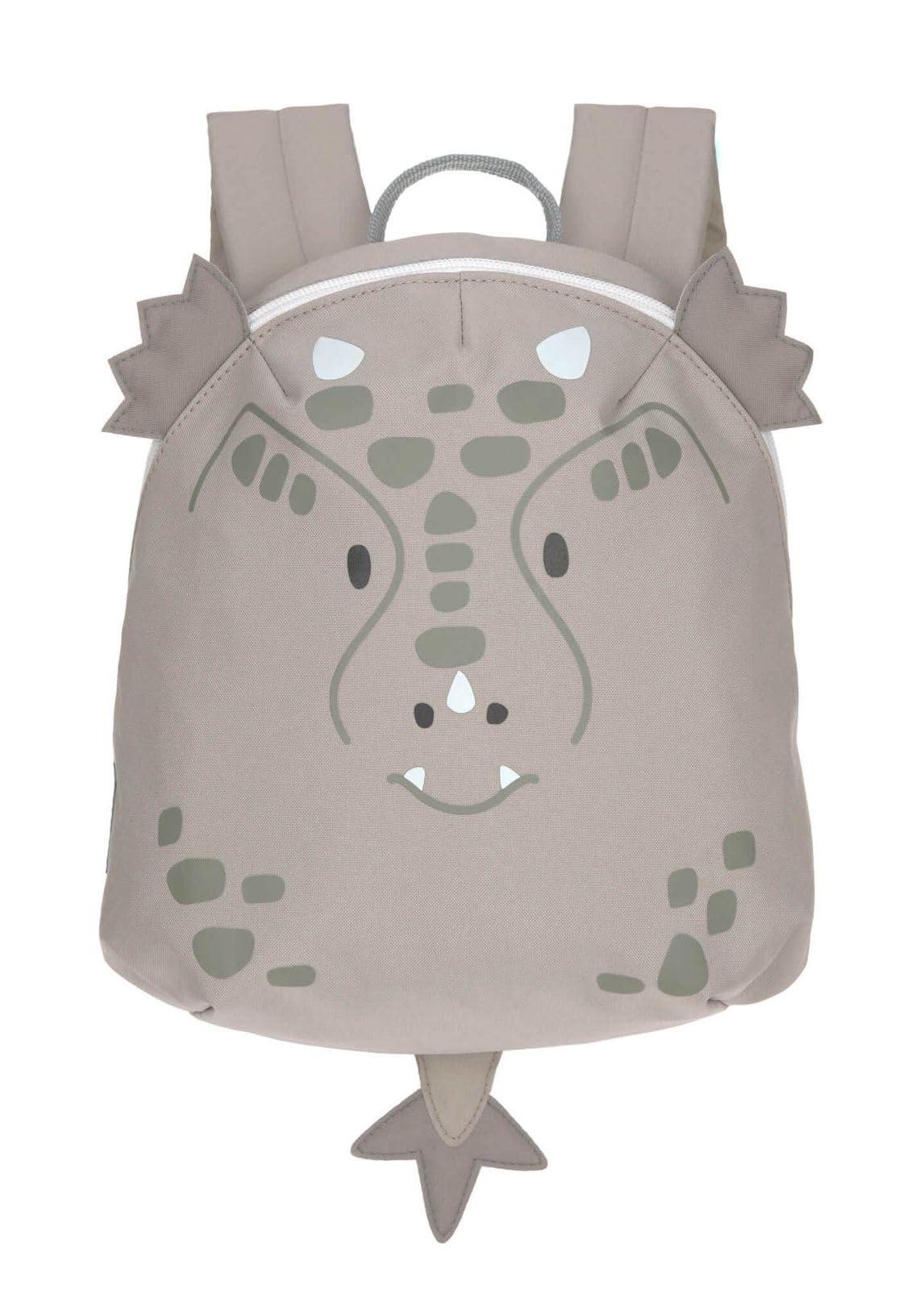 LÄSSIG Kleiner Kinderrucksack für Kita Kindertasche Krippenrucksack mit Brustgurt, 20 x 9.5 x 24 cm, 3,5 L/Tiny Backpack Drache