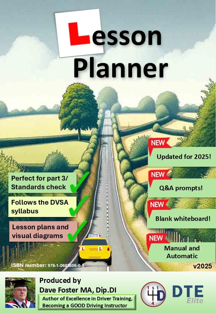 DTE-Elite Premium Lesson Planner For Driving Instructors