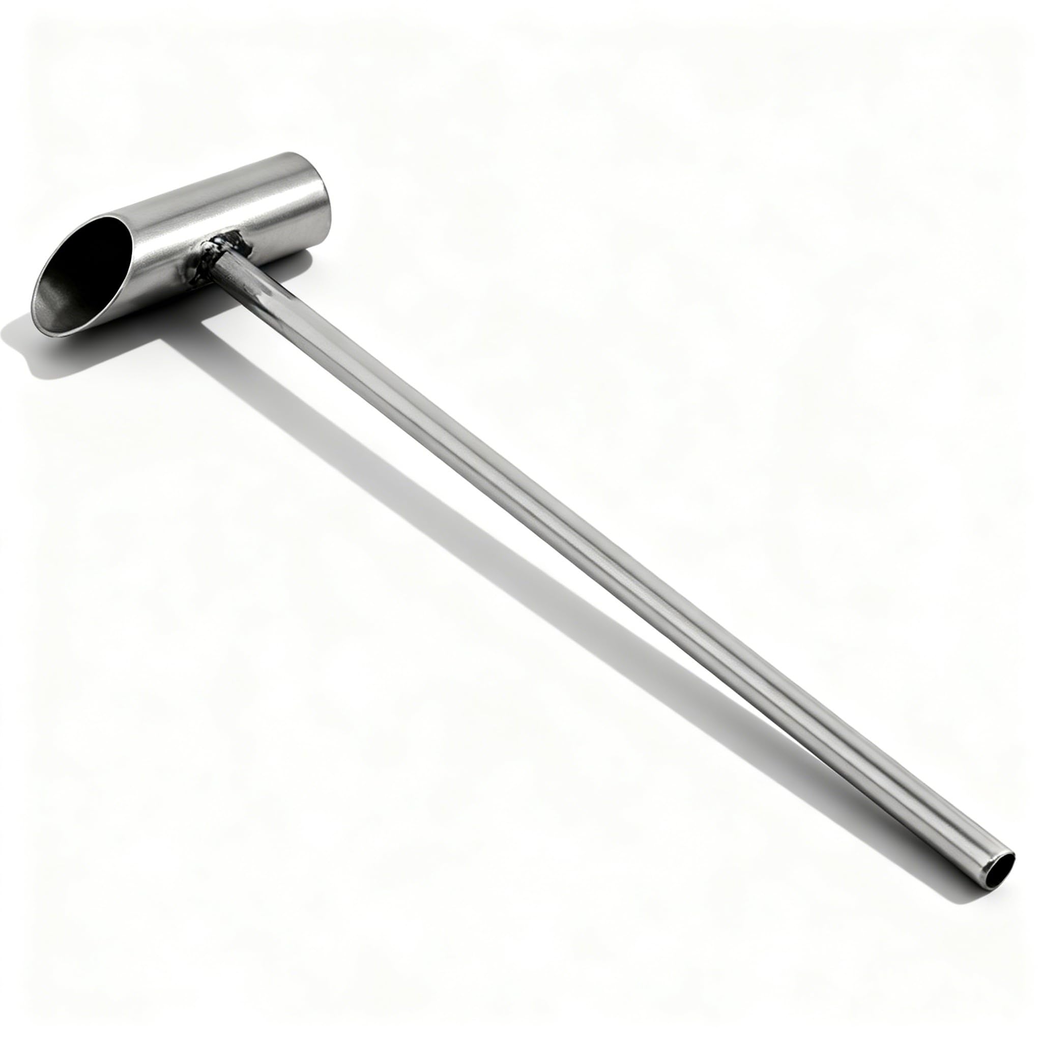 Cuillère à Sucre en Acier Inoxydable de 29 cm pour Machine à Barbe à Papa Outil de Mesure Argenté