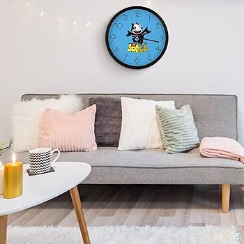 Amazon.co.jp: フィリックス 掛け時計 おしゃれ 北欧 壁掛け時計 静音