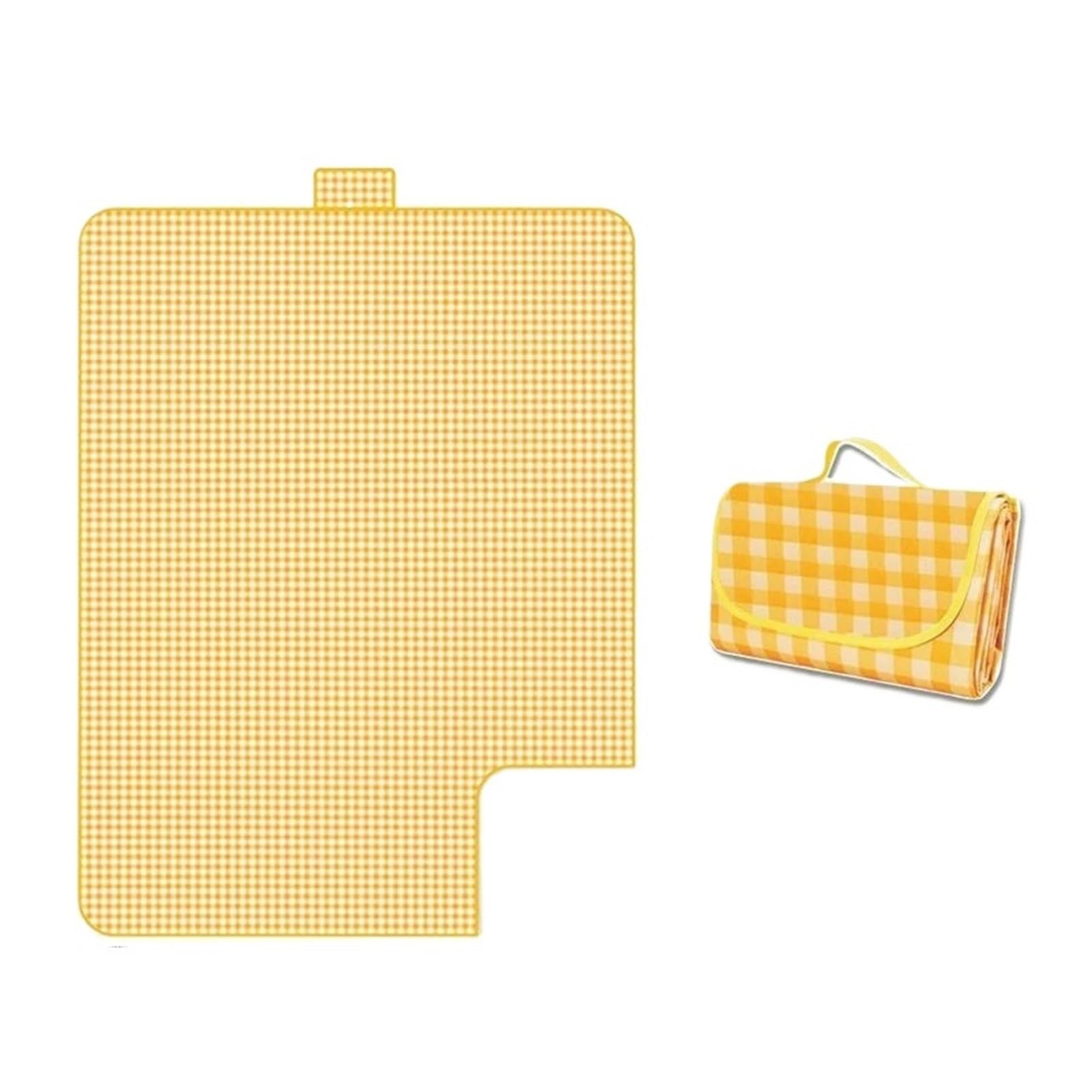 Tappetino da picnic impermeabile – Coperta portatile da campeggio per spiaggia, erba e picnic in famiglia, a prova di umidità per attività all'aperto primaverili ideali