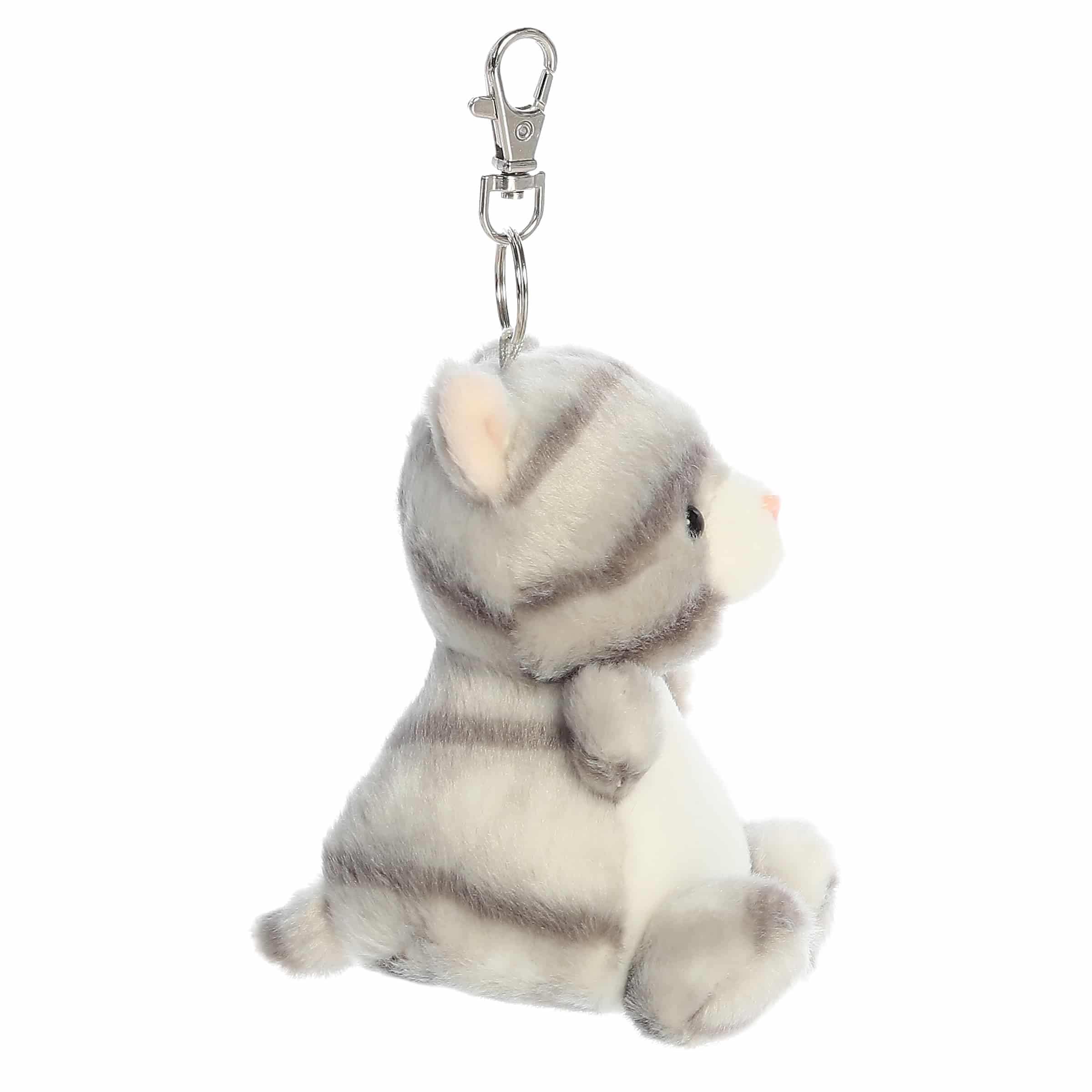 Amazon.com: Aurora® Adorable Palm Pals™ Silver Kitty™ Clip-On- Fun