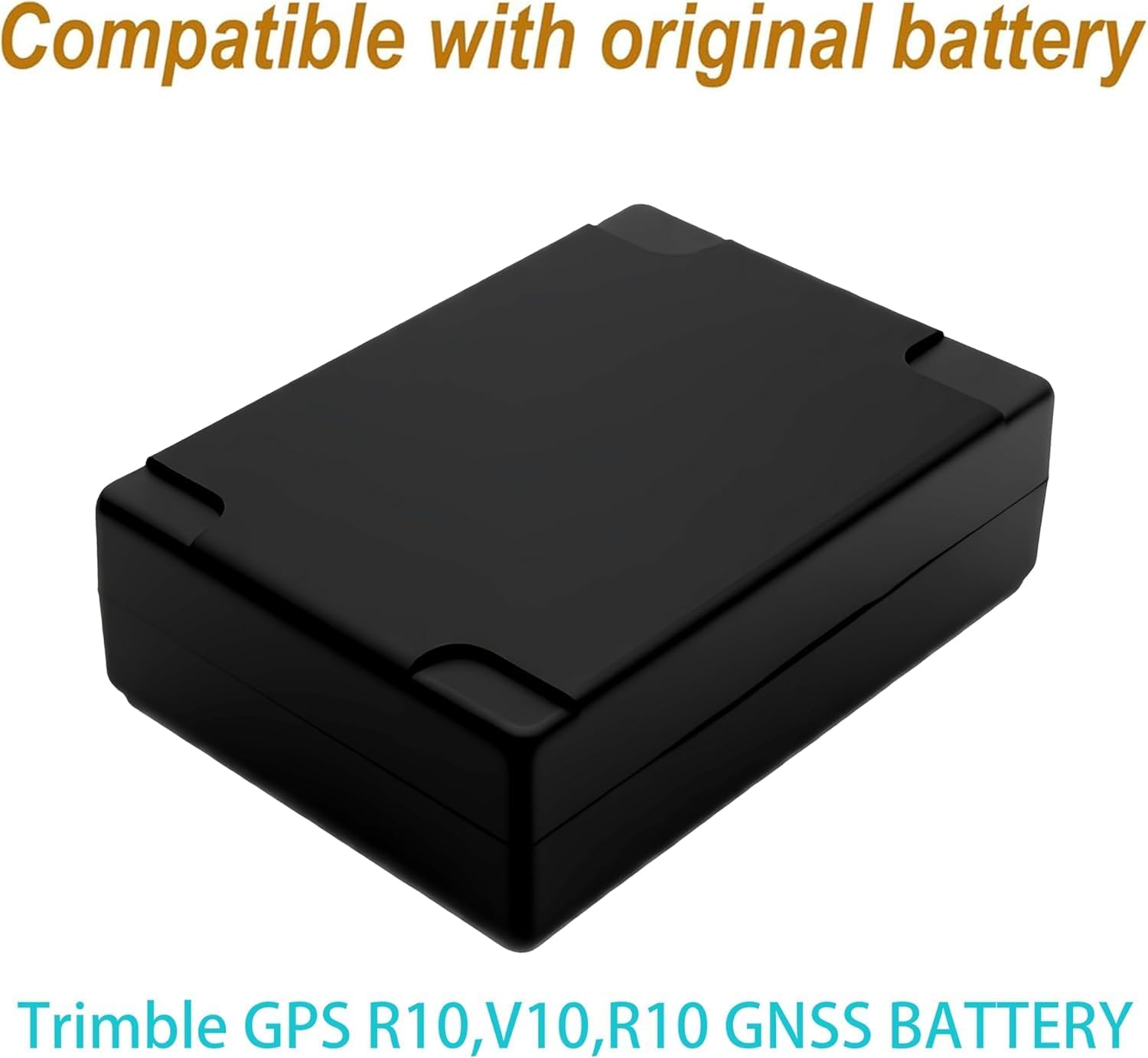 4 Pack R10 Battery 7.4V Li-ion 3600mAh Compatible with Trimble R10 R12 V10 GPS RTK GNSS Receiver 990737 76767