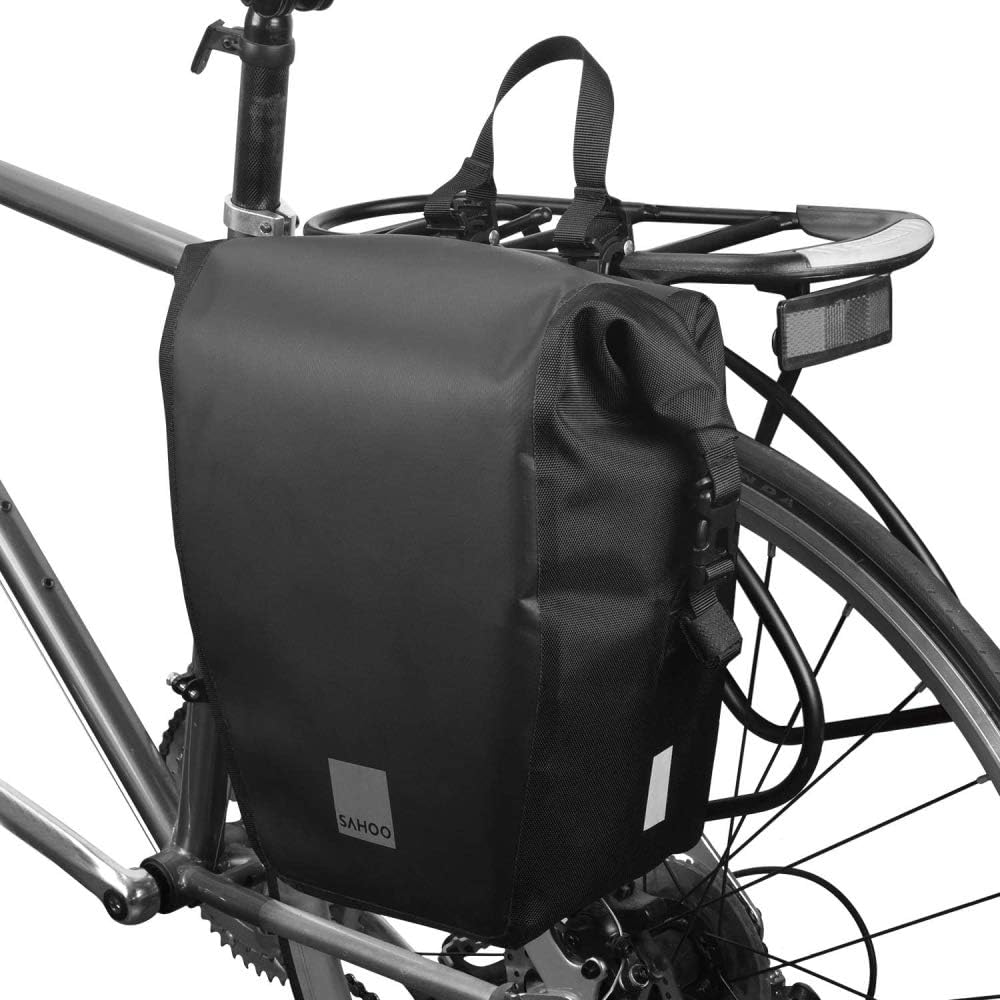 Bike Rear Rack Bag,Waterproof Cycling Trunk Bag,Bicycle Pannier Bag Luggage Travel Bag 10L/20L