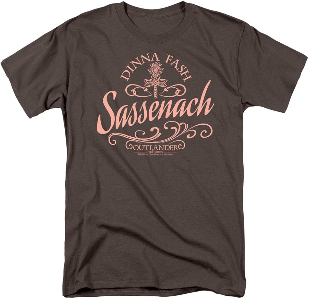Popfunk Classic Outlander Dinna Fash Sassenach T Shirt & Stickers