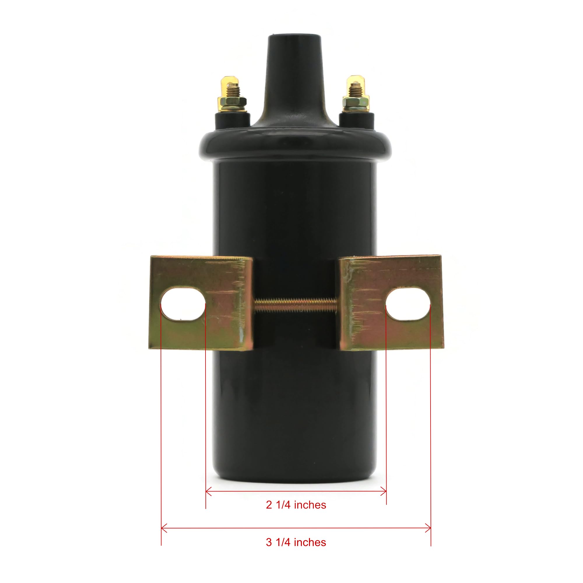 The ROP Shop | Módulo de bobina de encendido con hardware para tractor cortacésped John Deere AM132453, AM38411