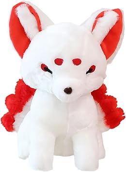 Nine Tails Fox Plush - 38*30*20cm Animal Toys, Soft Sewing Slump, Cartoon Hugging Figurine | Cozy Plush Companion Toys, Decorative Collectible Gift Item, Nice Kids Holiday Celebration Gift