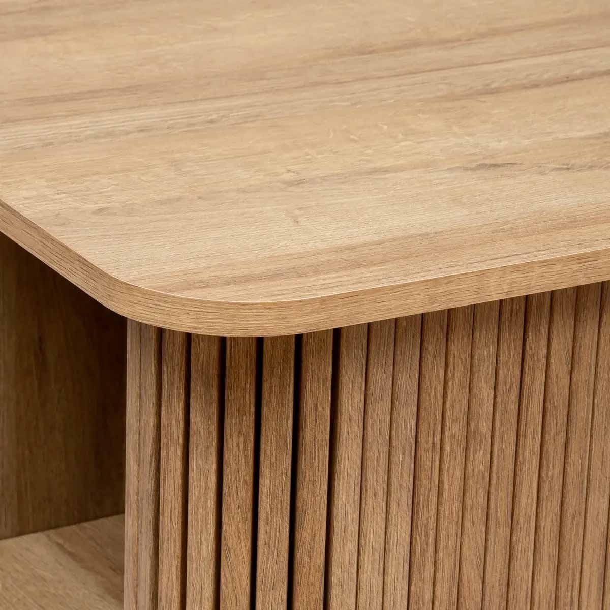 Atmosphera Créateur d'intérieur - Table de Bar Design "Colva" 120cm Marron