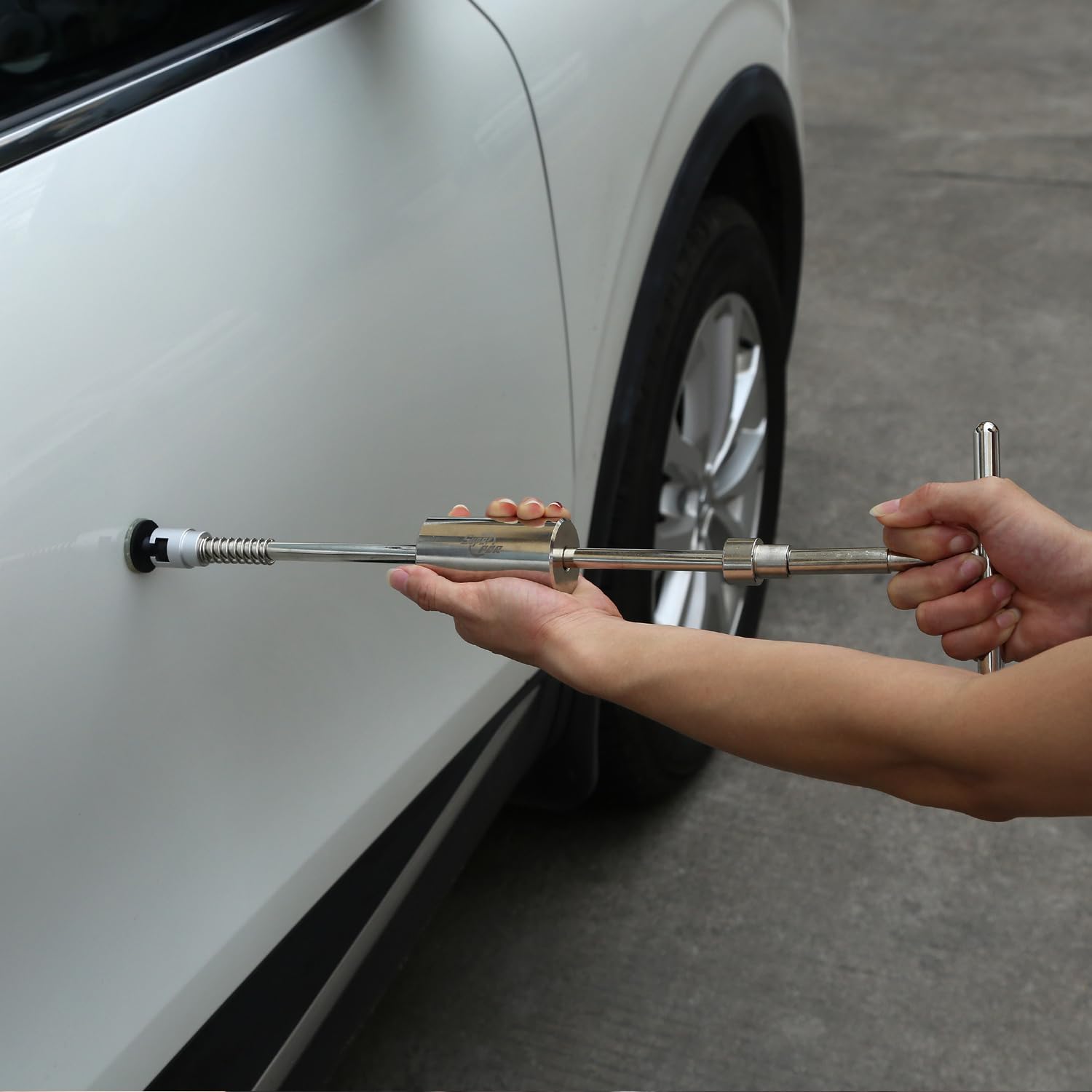 Saca Abolladuras Coche Kit Herramientas, Kit de Reparación de Abolladuras para Reparar Abolladuras de Granizo y Accidentes