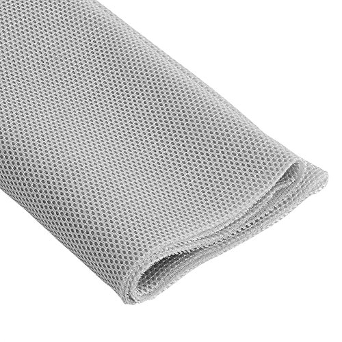 Fabric Dustproof Protective Cloth Cover Stereo Audio Speaker Mesh Grill Cloth 1.4M X 0.5M (Gray) #TOP5