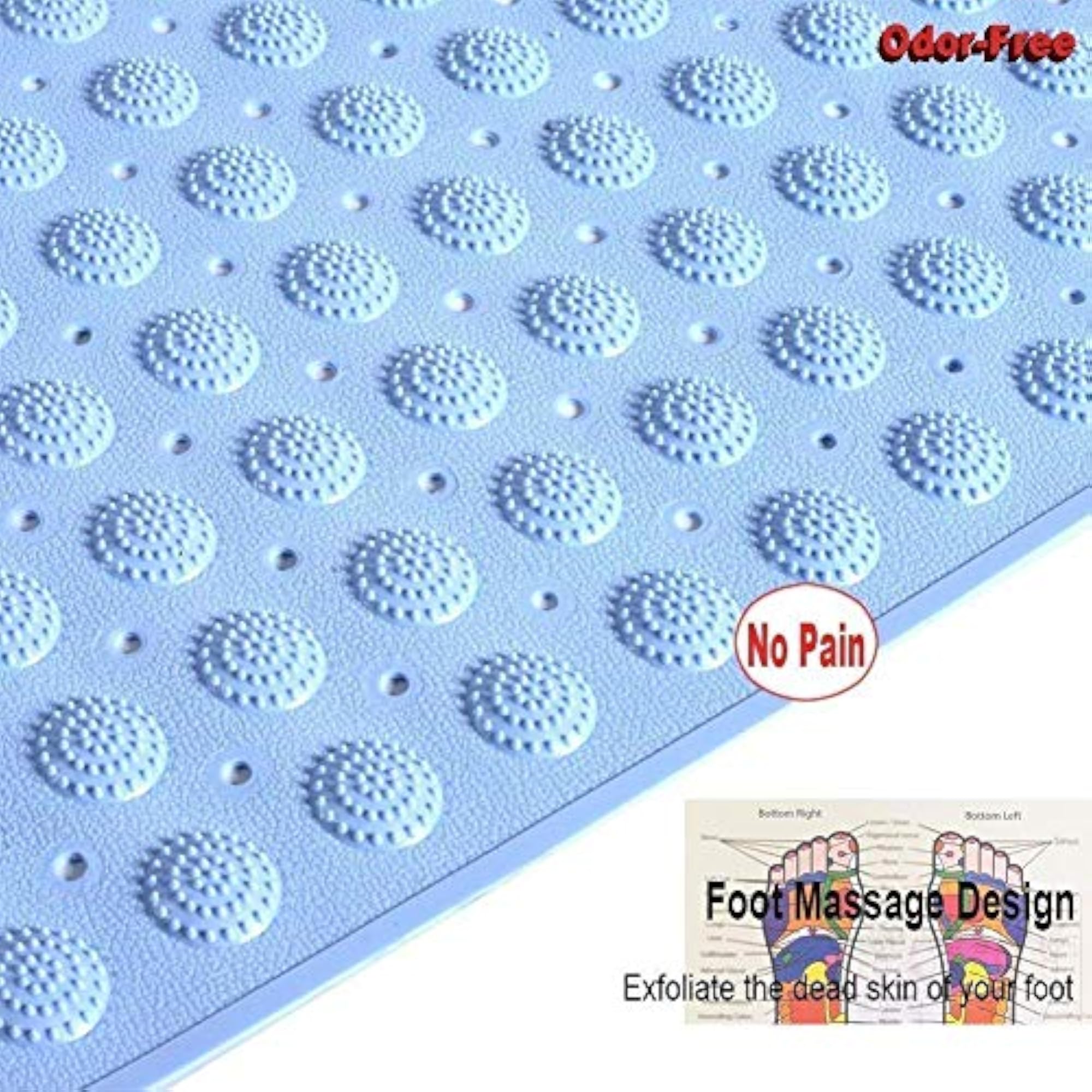 Anti-Slip PVC Bathroom Shower Bath Mat