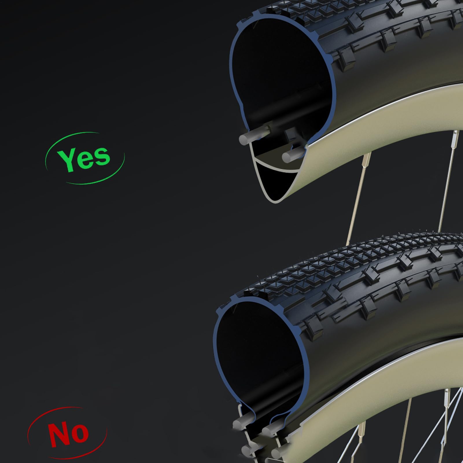 Gonfiatore pneumatico tubeless,Gonfiatore portatile 1,2 L 13,8 Bar in alluminio - Pneumatico bici | Emergenza Escursionismo Bici da Strada MTB Moto Scooter Viaggi All'aperto
