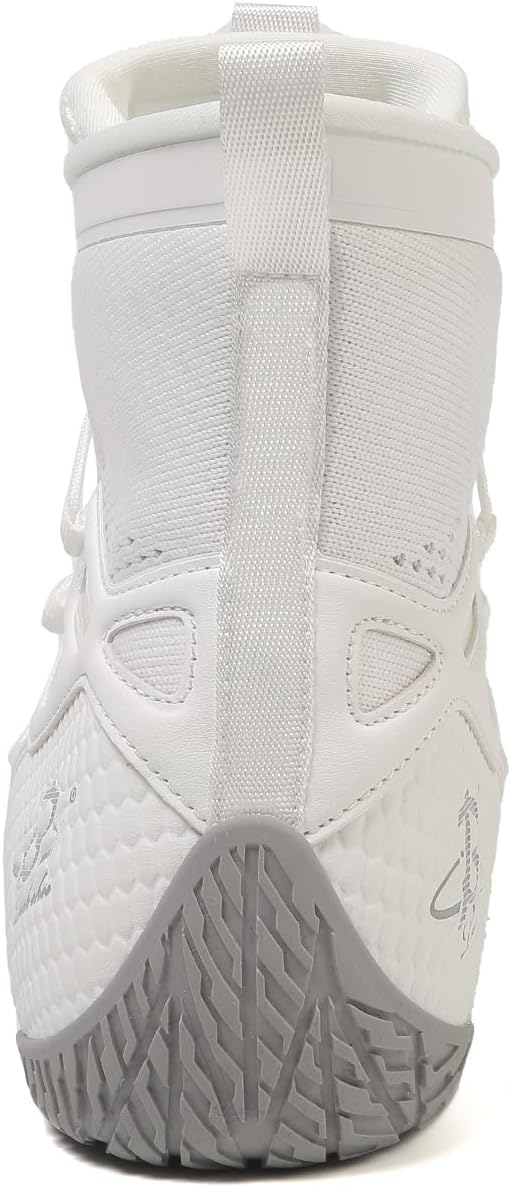 Men’s Boxing Shoes Lightweight High-Top Training Shoes with Drawstring – Supportive Gym Footwear for Fighters LS508