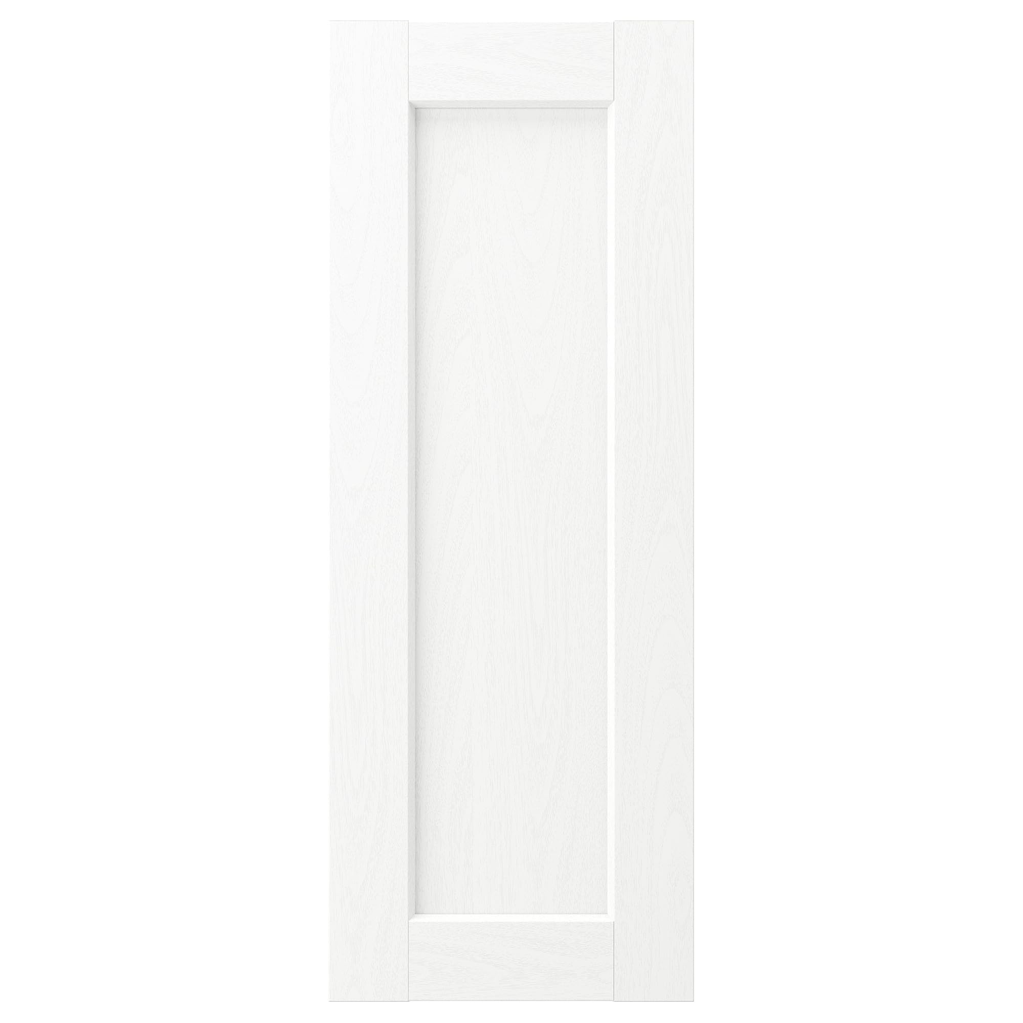 Porte effet bois blanc Enköping 30x80 cm pour aménager une cuisine lumineuse