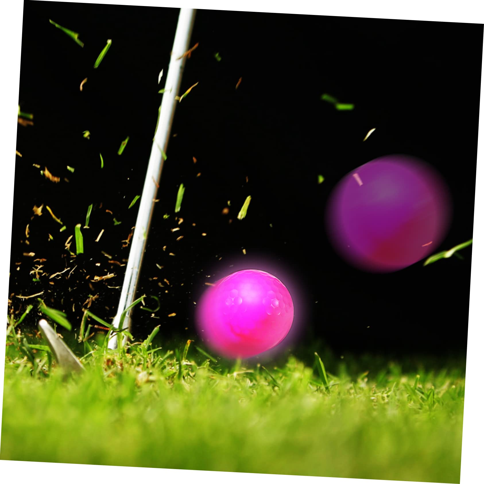 Sosoport 8stücke Leuchtende Flashing Golf Balls Für Nachtspiele Für Training Bunte Led Für Und Außensport