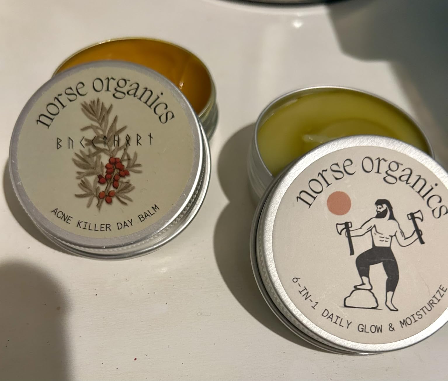 Norse Organics | Pimple Stopper Day Balm | Daytime Skin Treatment for Acne and Hydrating Skin | 6-in-1 Multi-Purpose Formula with Arctic Herbs & Beeswax | 1 oz