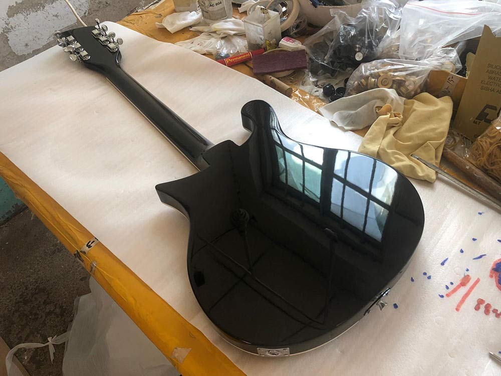 Amazon.co.jp: ギター 12文字列エレキギターエレキギターブラック