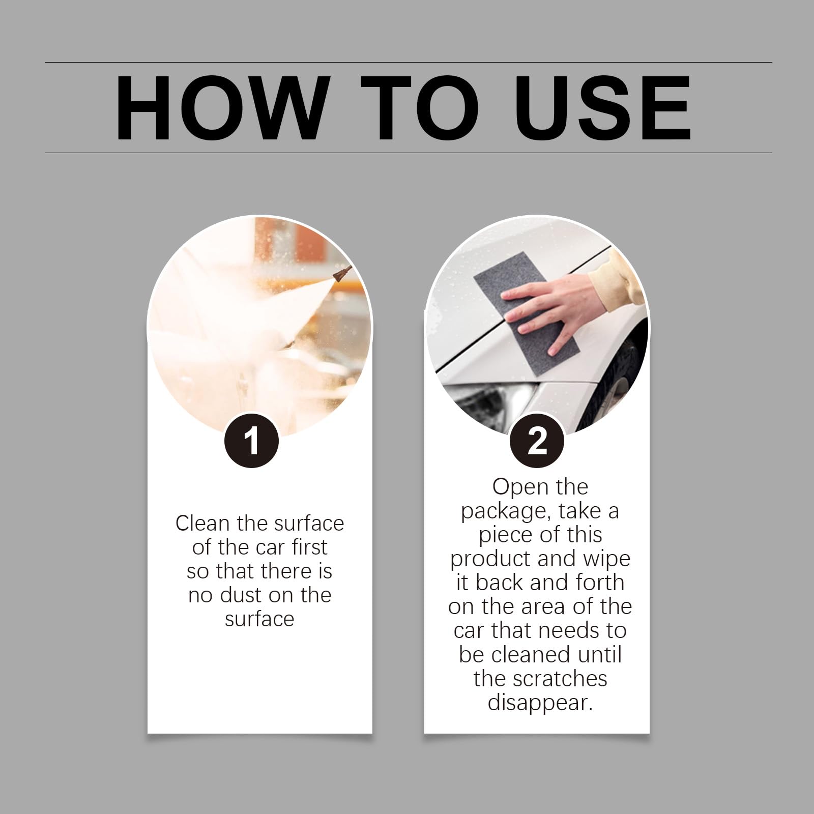 ZukqrymluvIQ Nano Sparkle Cloth Lot De 12 - Chiffon Réparateur De Rayures Pour Voiture, Élimine Micro-Rayures Et Taches D'eau, Restaure La Peinture - Compatible Toutes Couleurs