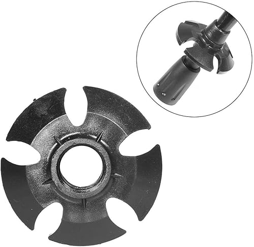 Miniatura 4 de Paquete de 5 cestas de senderismo para bastones de goma, accesorios de bastón de senderismo, cesta de arrastre de barro de nieve, cesta de poste de