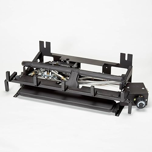 Vista 43 de Duluth Forge DLS-30R-1 Juego de troncos de chimenea sin ventilación de combustible dual con control remoto, uso con gas natural o propano líquido