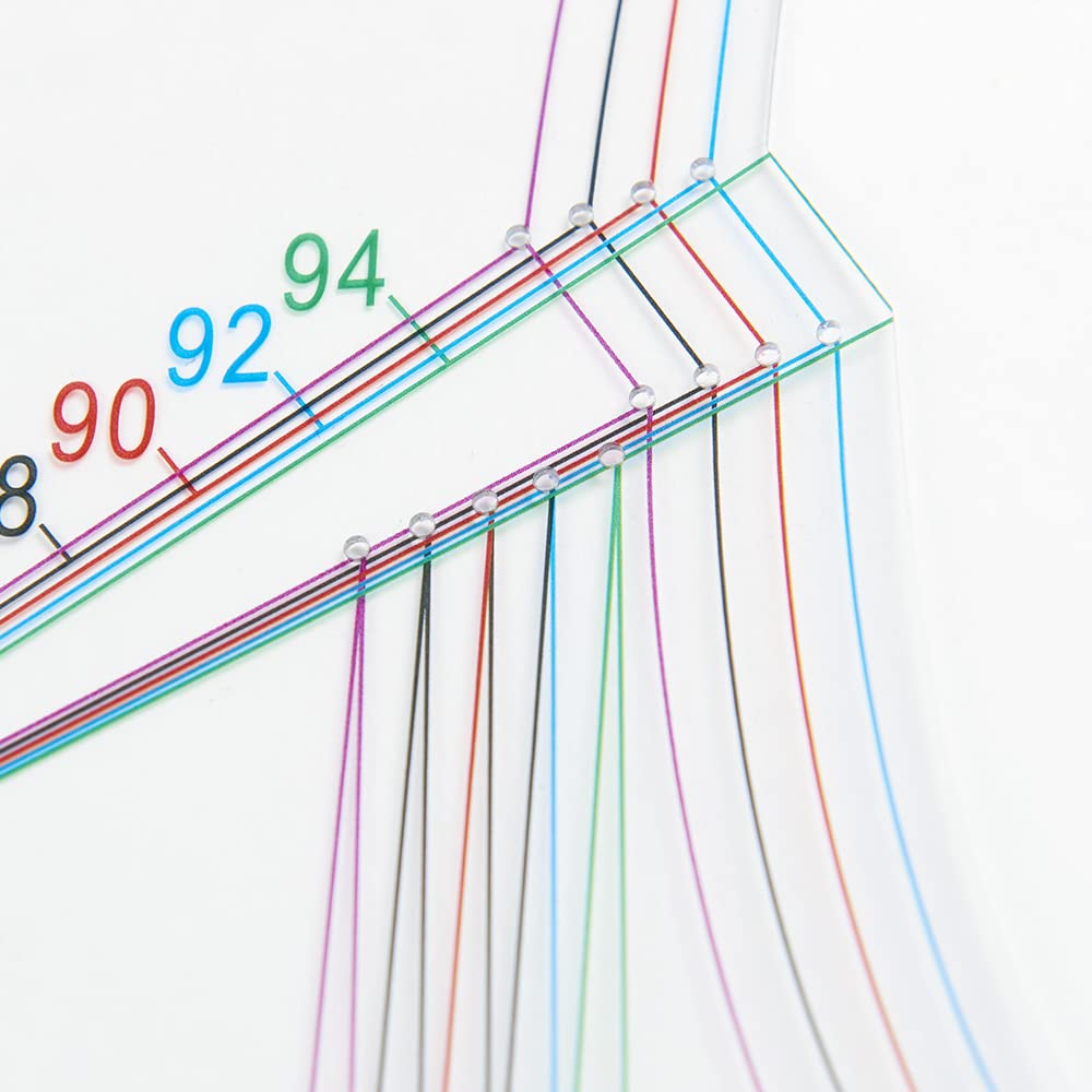 DIHAN #Y201 Multi M Size Man's Garment Pattern Making Ruler Sewing Ruler Quilting Rulers Garment Ruler Cutting Ruler