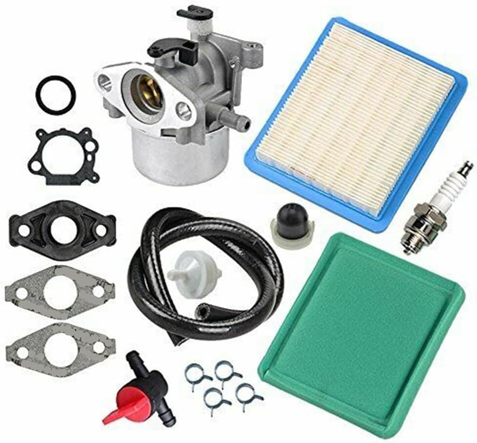 YAEGER Carburetor Kit Replacement Accessories Parts for Toro 6.5 6.75 7.0 7.25 Recycle Mower 190cc for Briggs for Stratton 22 Engine