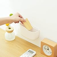 Vista 5 de SUNFICON Soportes de control remoto de montaje en pared, paquete de 2 soportes adhesivos para reproductor multimedia, organizador universal