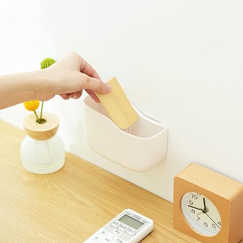 Miniatura 8 de SUNFICON Paquete de 3 soportes adhesivos para control remoto, montaje en pared, soporte para controlador de reproductor multimedia, organizador