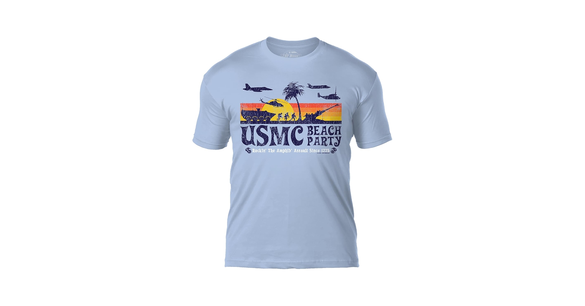 Amazon.com: 7.62 Design US Marine Corps 'Beach Party' Men's