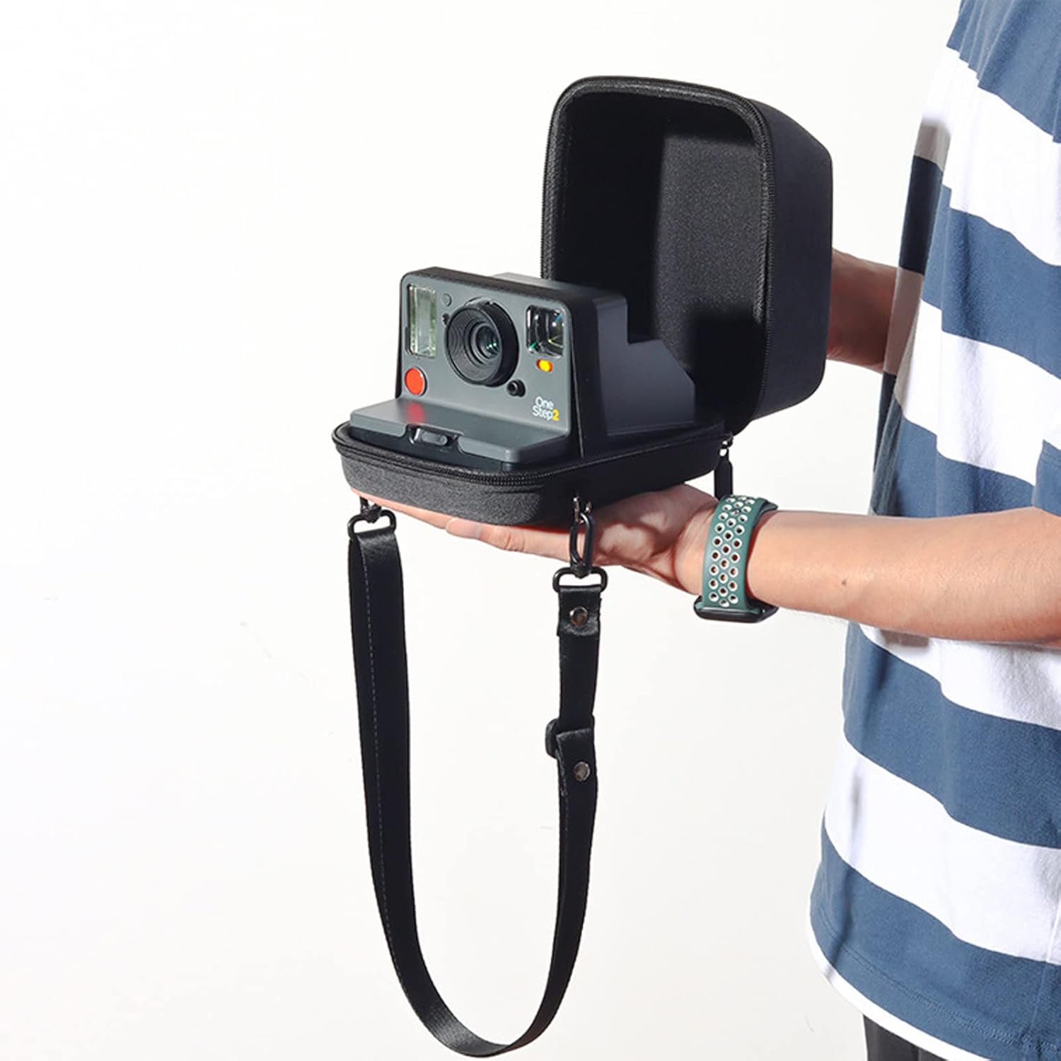 Carrying Case for Polaroid OneStep+, Onestep 2 VF, Now+, Now I-Type Instant Film Camera Bag with Adjustable Shoulder Strap Hard Protector