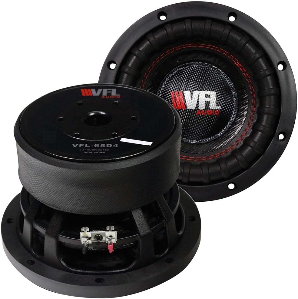 American Bass VLF 6.5 Inch Subwoofer 300 Watt RMS and 600 Watt Max Power, 4 Ohm