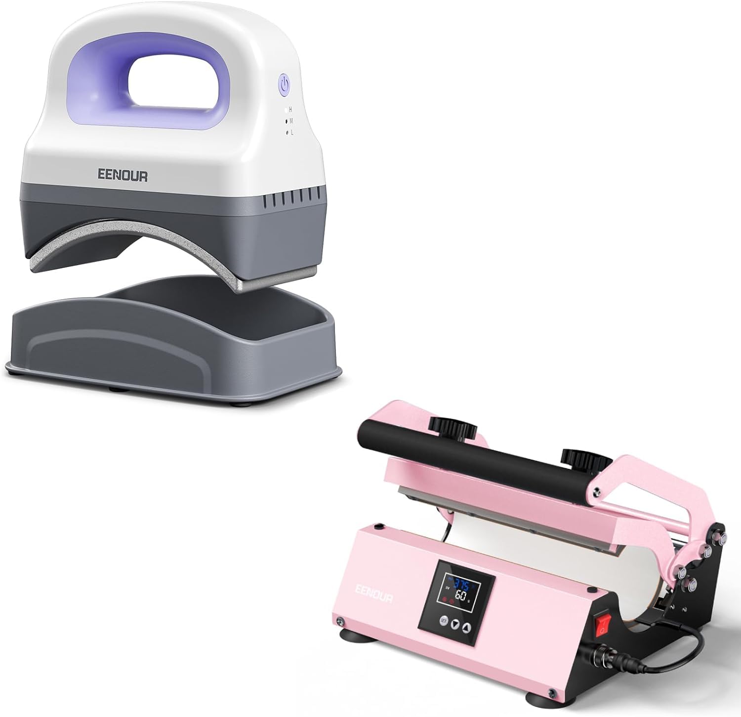 EENOUR Hat Press for Caps and Tumbler Heat Press Machine