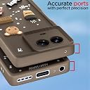 Pikkme Back Cover for Realme 11 / 11X 5G / Narzo 60X 5G | Cute Fun Cartoon 3D Bear Silicone Full Body Protection Bumper Case (Brown) gallery image