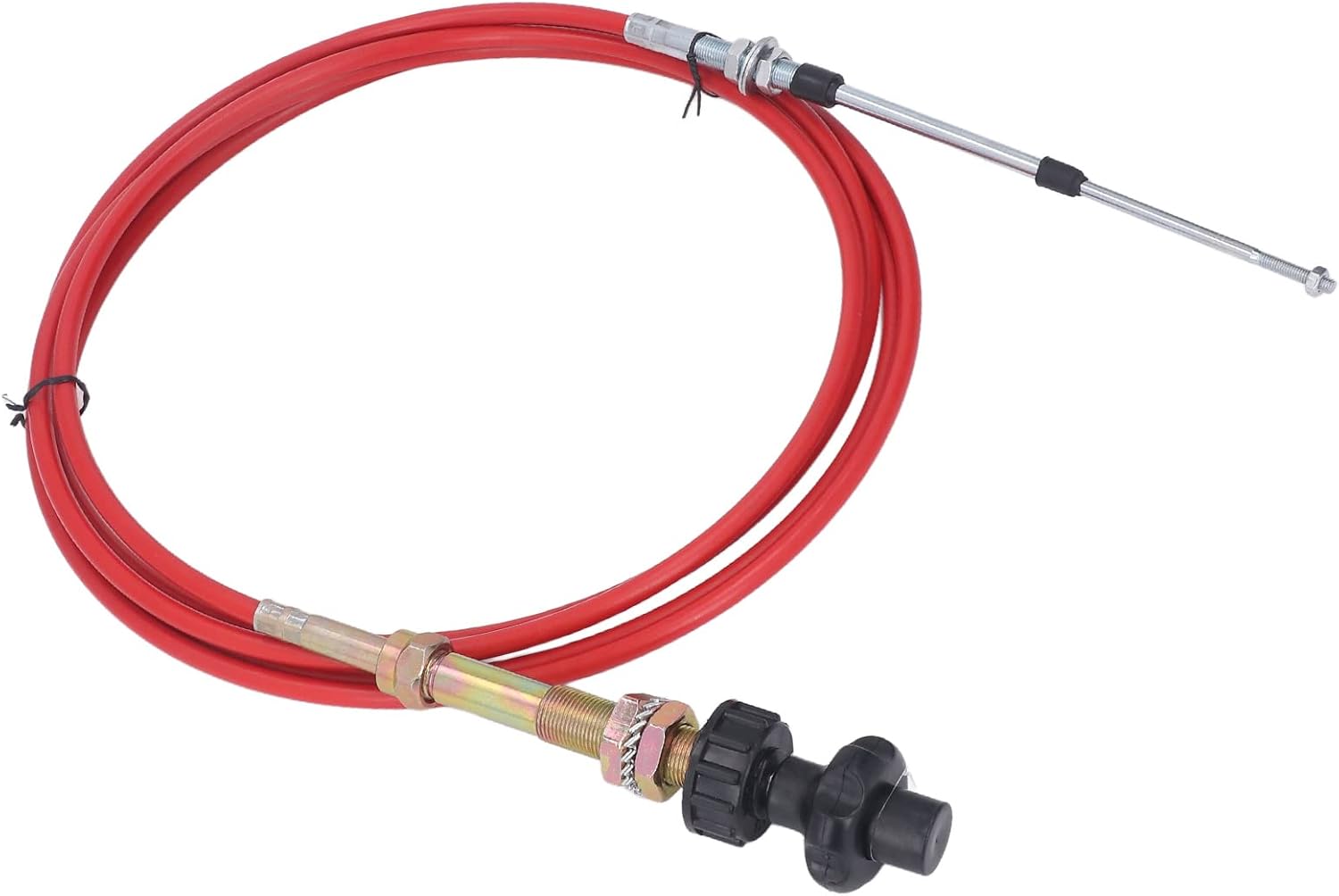 Manual Throttle Control Cable, Manual Throttle Motor Control Cable PU Sheath Low Fuel Consumption Excavator Fiber Optic Connectors